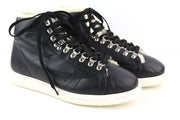 GOLDEN GOOSE GGDB/Stargame Men Sneakers EU43 UK9 Black Leather Ankle Top Winter