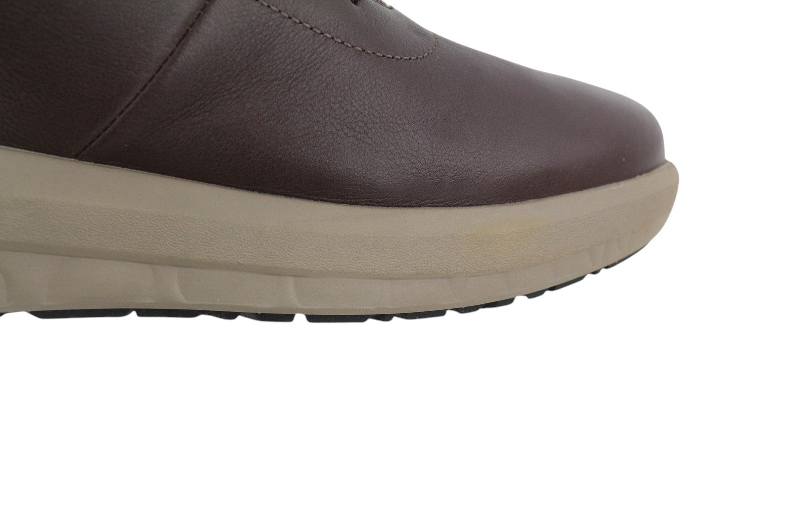 TIMBERLAND A44XB Men Shoes EU40/41 Brown Leather Lace Up Almond Toe Ankle