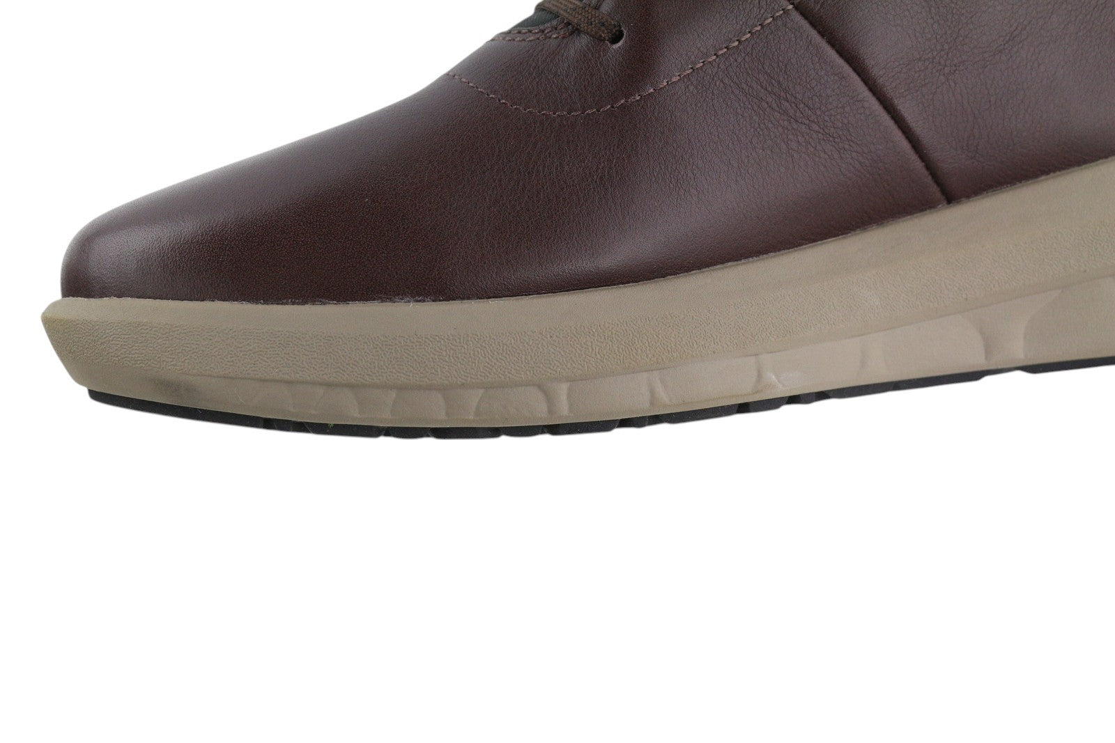 TIMBERLAND A44XB Men Shoes EU40/41 Brown Leather Lace Up Almond Toe Ankle