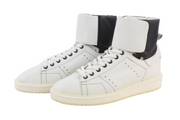 GOLDEN GOOSE Men Sneakers EU39 UK5 White Leather Ankle Top 102A4 Unisex Women