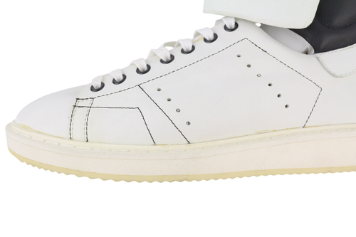 GOLDEN GOOSE Men Sneakers EU39 UK5 White Leather Ankle Top 102A4 Unisex Women