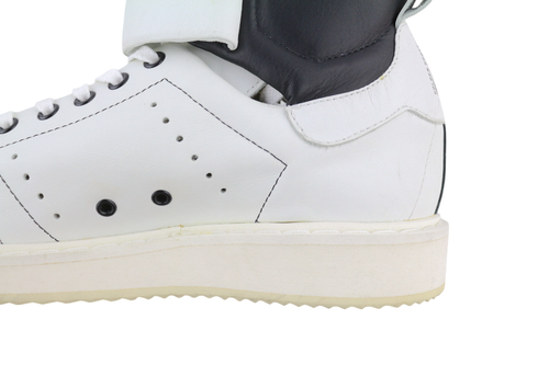 GOLDEN GOOSE Men Sneakers EU39 UK5 White Leather Ankle Top 102A4 Unisex Women