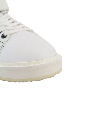 GOLDEN GOOSE Men Sneakers EU39 UK5 White Leather Ankle Top 102A4 Unisex Women