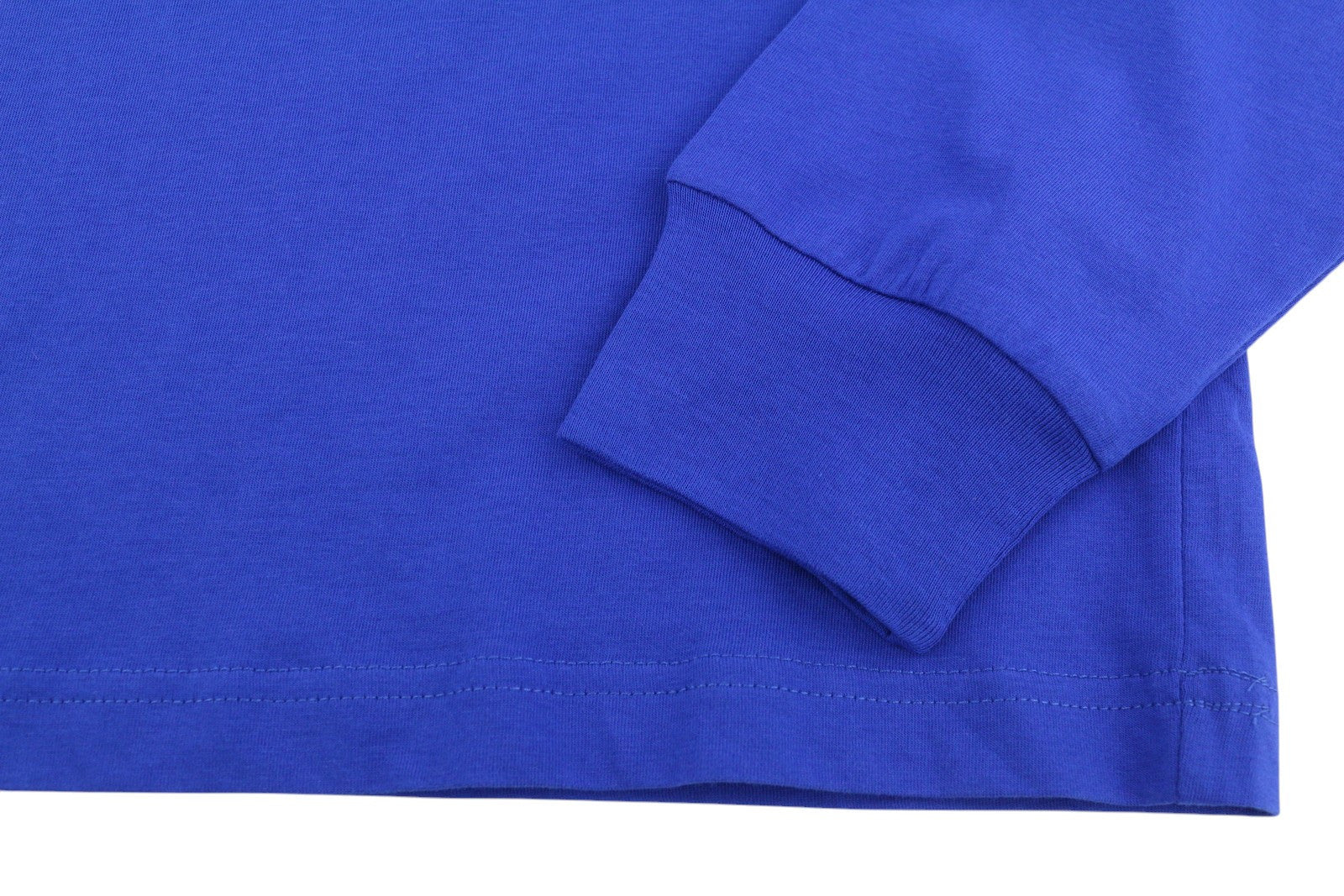 DIESEL T-Diegos-LS-K27 Men T-Shirt XL Blue Pullover Crew Neck Logo Cotton