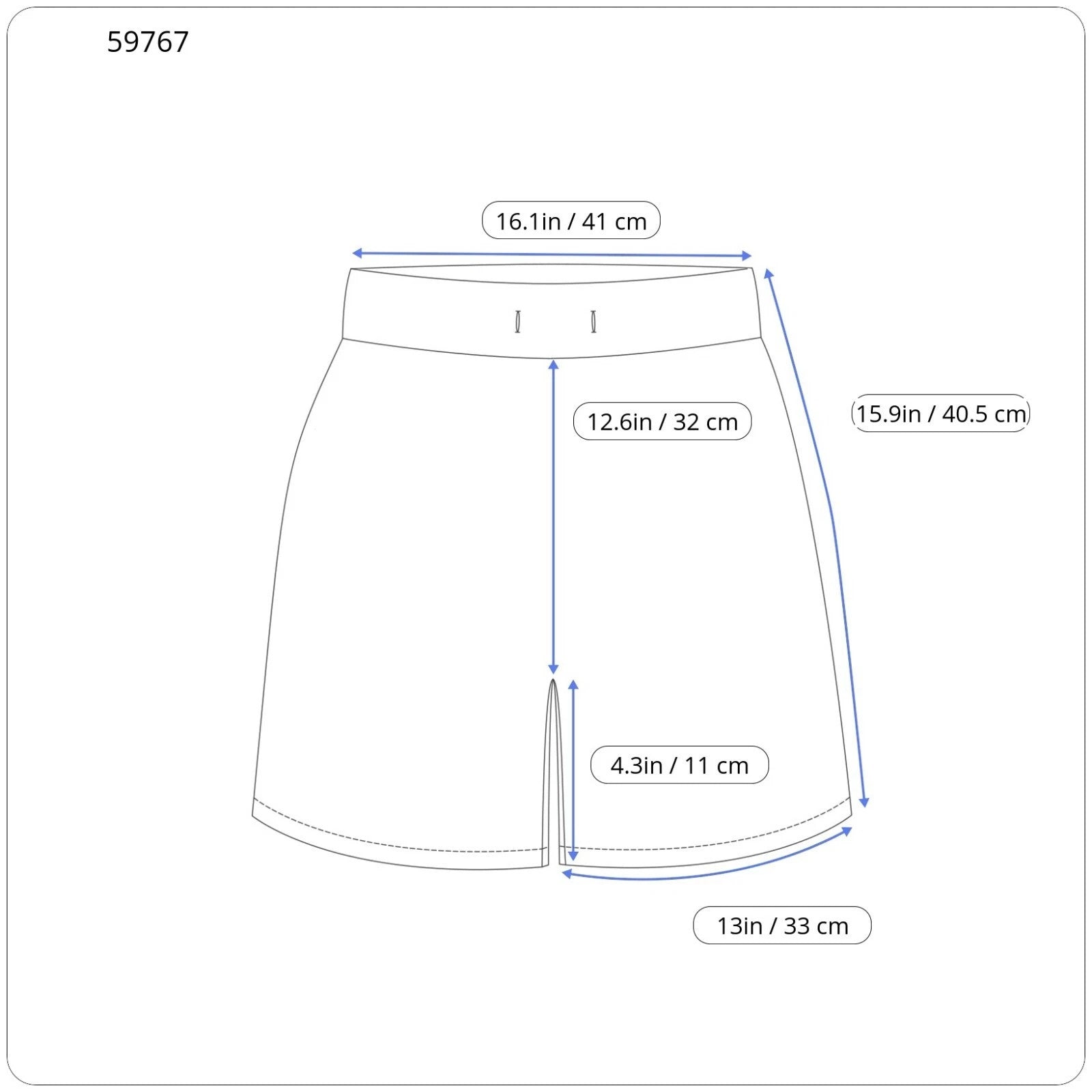 SUITSUPPLY Women Shorts 40 Blue Red Summer Pattern Slit Pocket Design