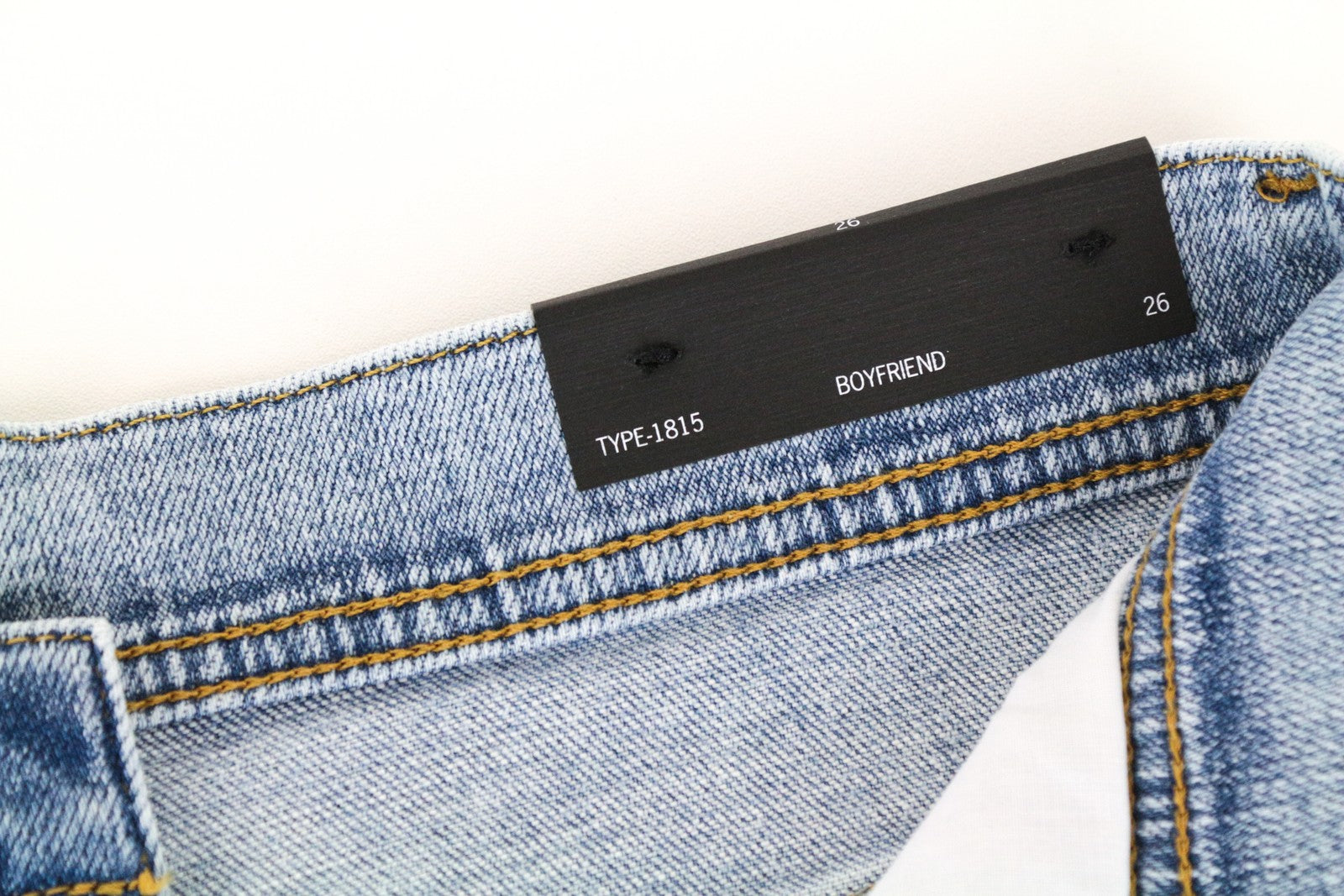 DIESEL Black Gold Type-1815 W26 Jeans Women Boyfriend Fit Blue Cotton Denim