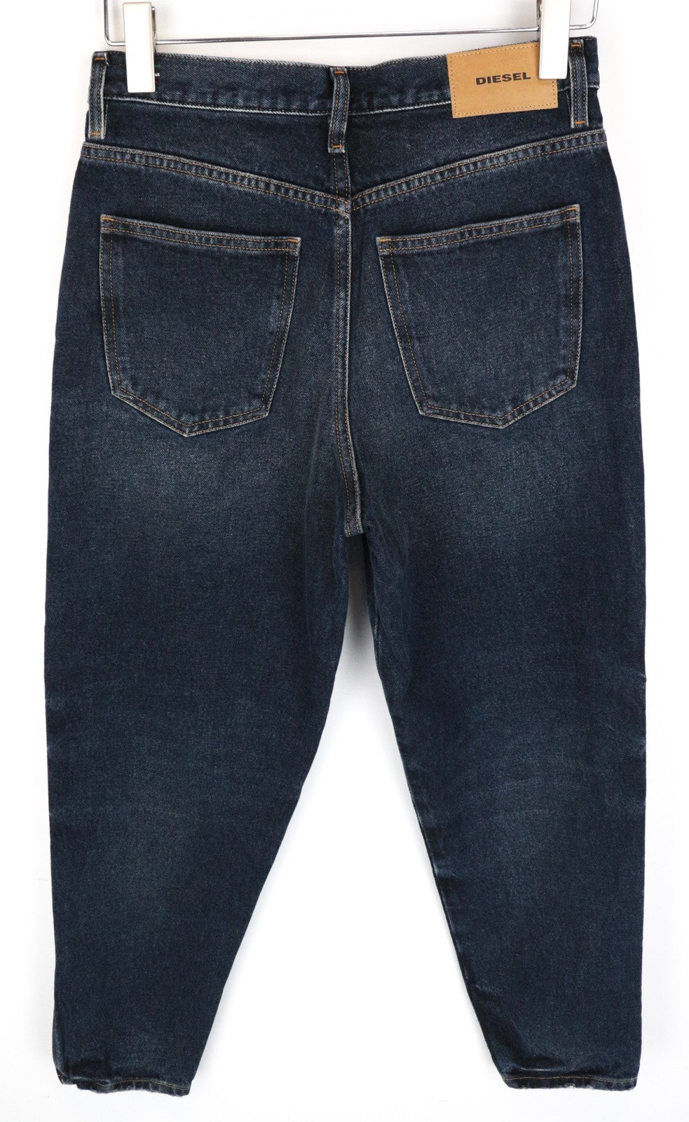 DIESEL Alys 084ZK W27/L30 Dark Blue Straight Jeans Women Pure Cotton