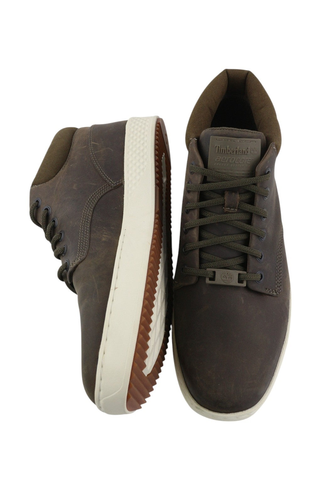 TIMBERLAND A1S5Y Men Shoes EU43/43.5 Brown Leather Aerocore Energy System