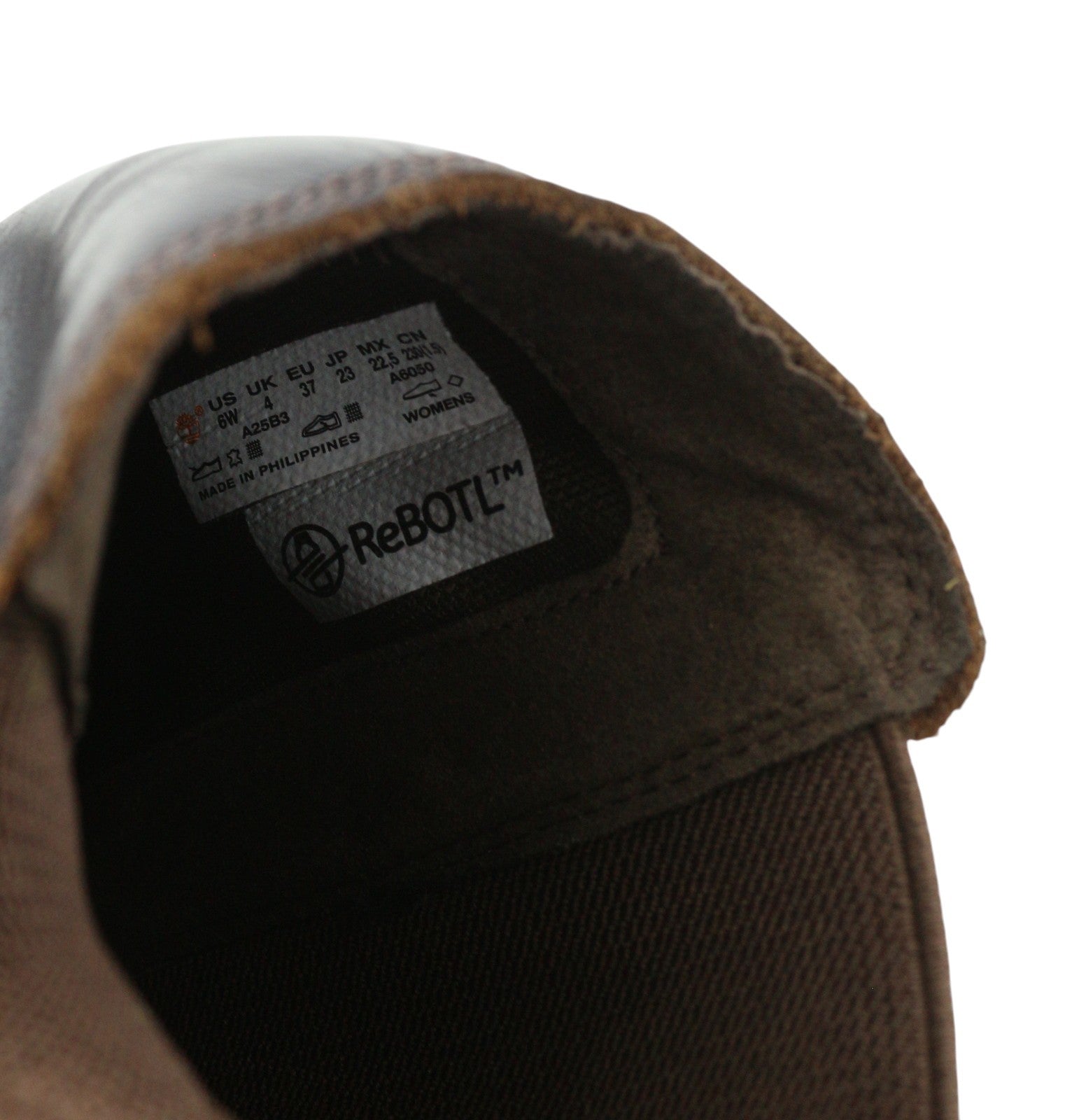 TIMBERLAND A25B3 Women Boots EU37 EU38 Brow Leather Heeled Mirror Fit System