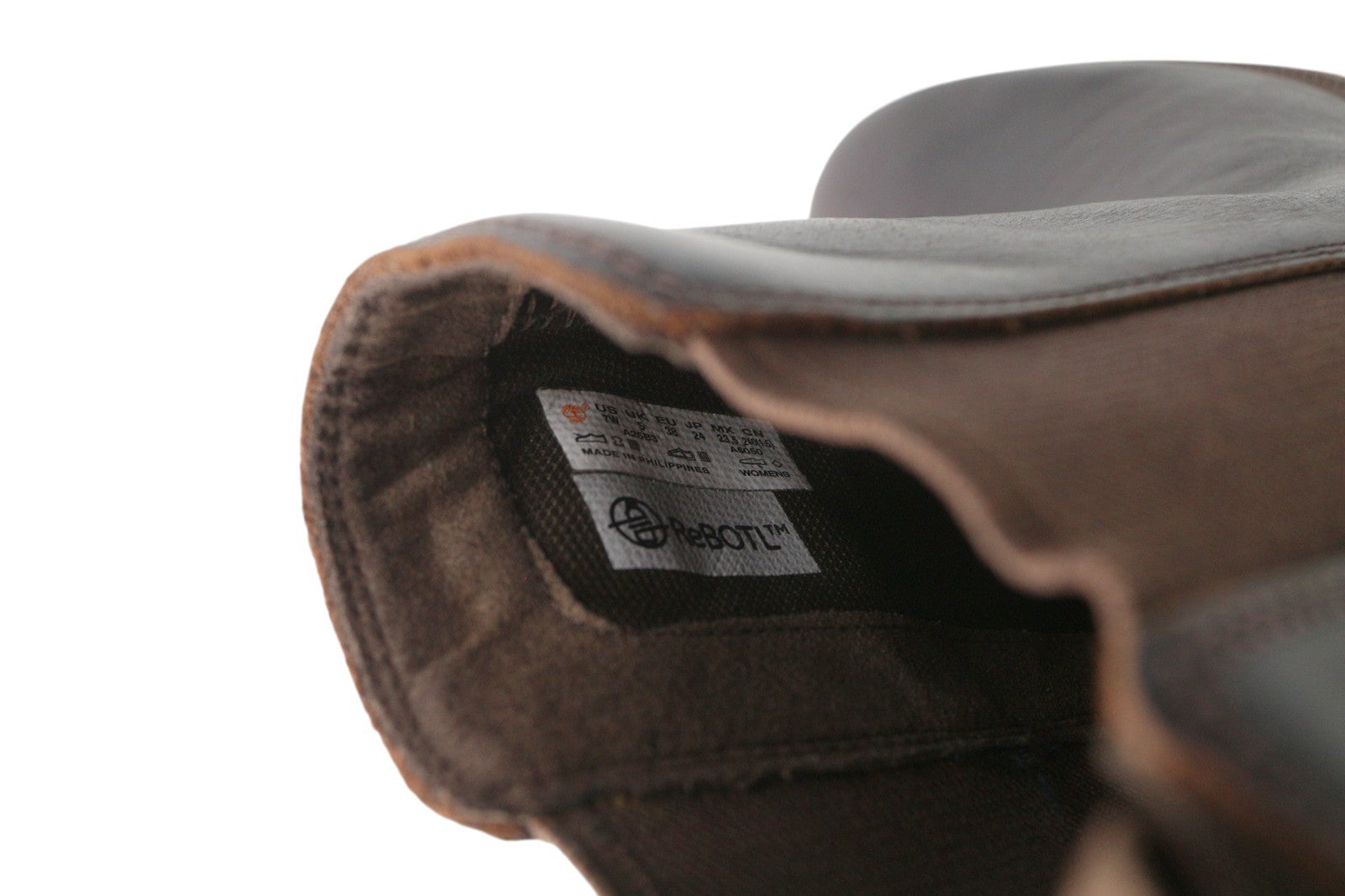 TIMBERLAND A25B3 Women Boots EU37 EU38 Brow Leather Heeled Mirror Fit System