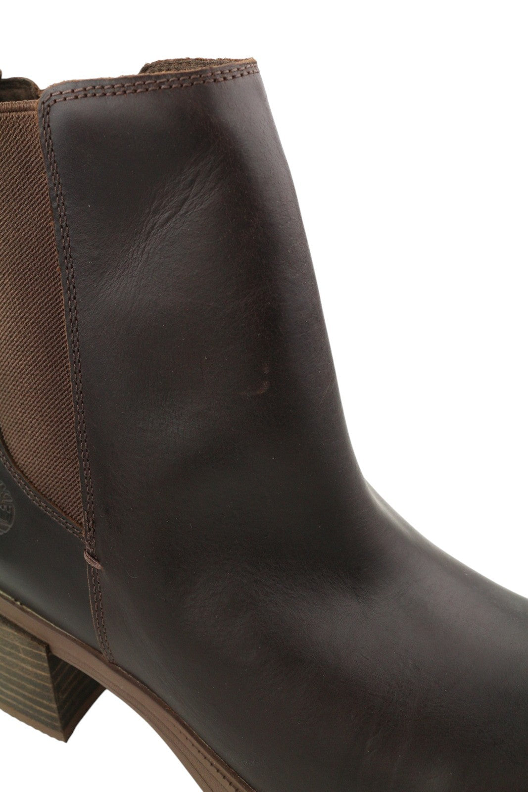 TIMBERLAND A25B3 Women Boots EU37 EU38 Brow Leather Heeled Mirror Fit System