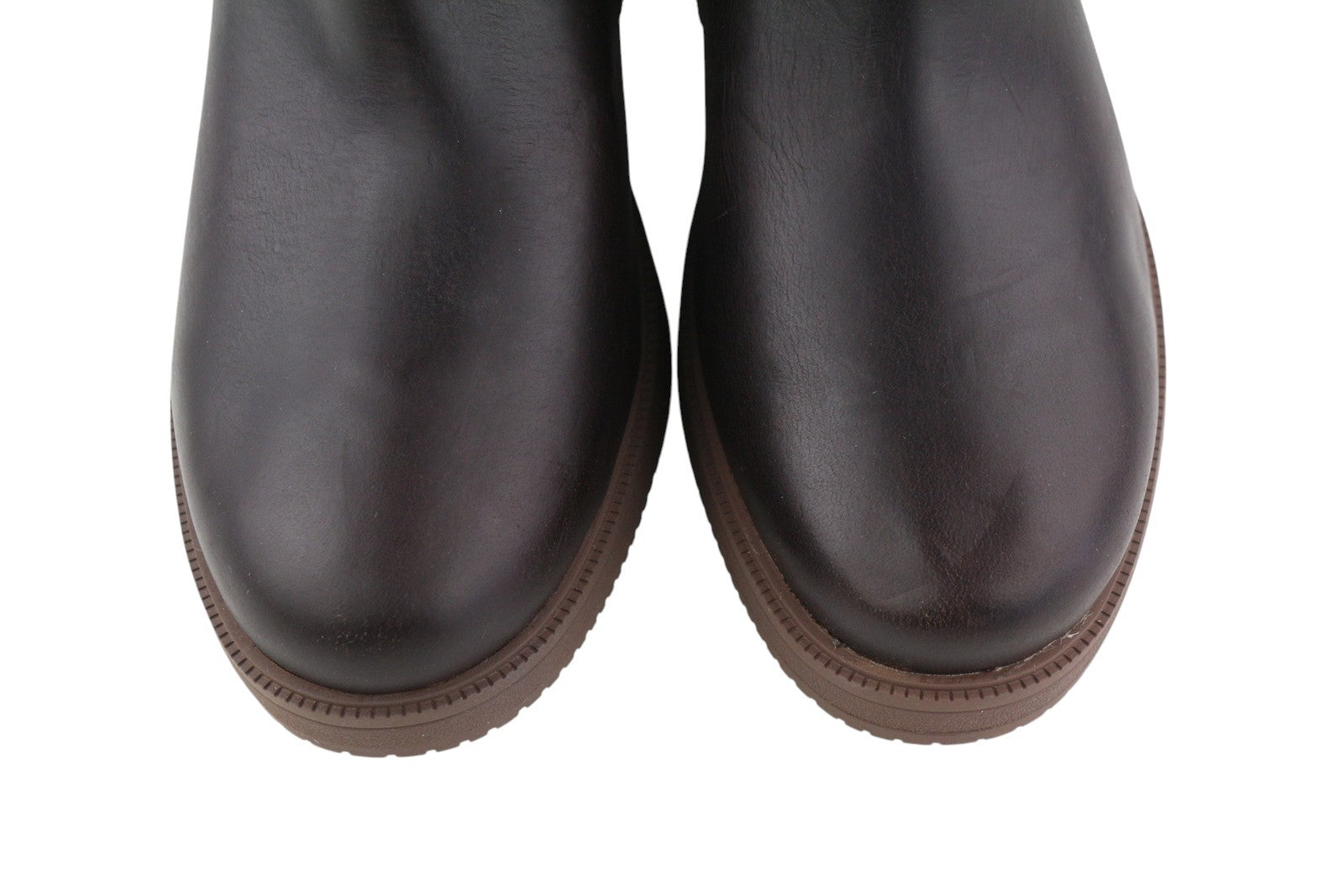 TIMBERLAND A25B3 Women Boots EU37 EU38 Brow Leather Heeled Mirror Fit System