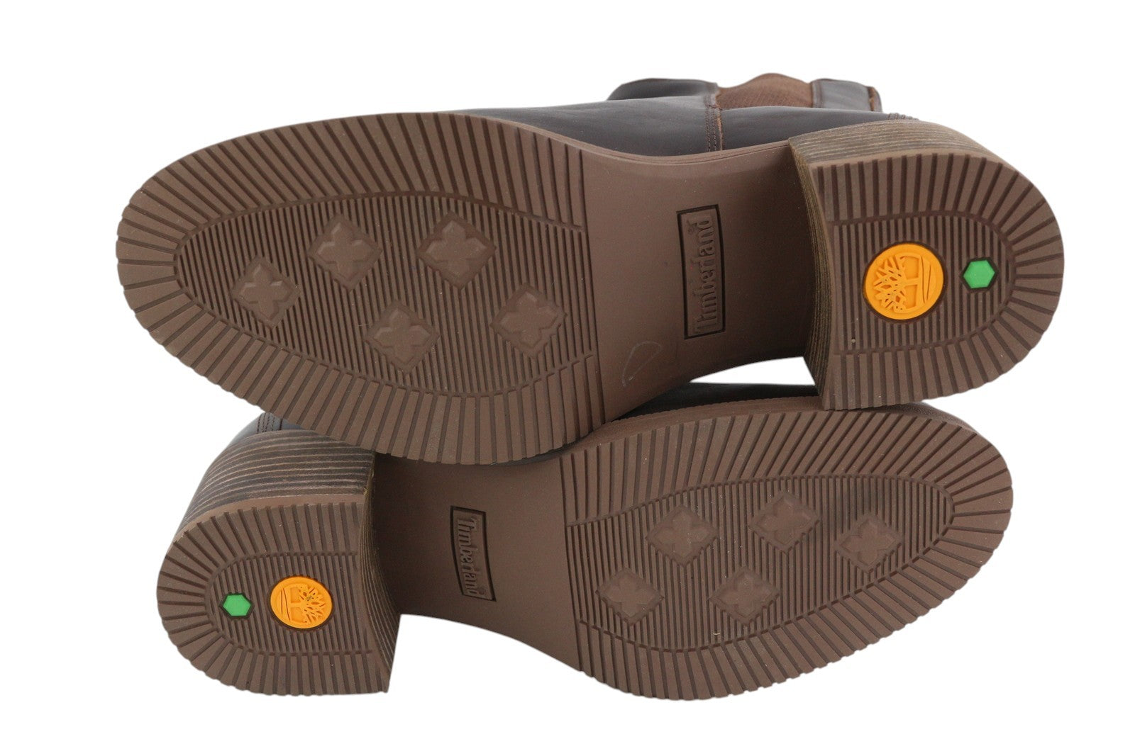 TIMBERLAND A25B3 Women Boots EU37 EU38 Brow Leather Heeled Mirror Fit System