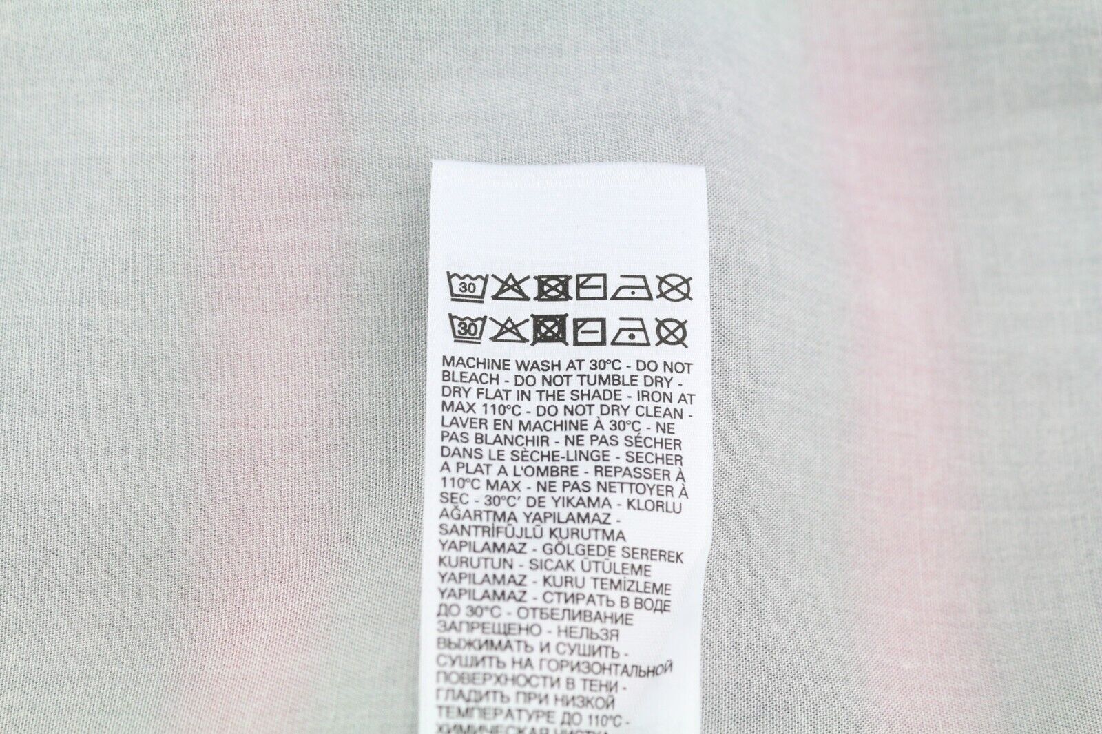 DIESEL S-Tucker-Stripe Men Shirt L Patterned Buttoned Spread Collar RRP€150