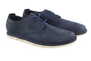 TIMBERLAND A249Q Men Shoes EU44/45 Blue Leather Sensorflex Comfort System