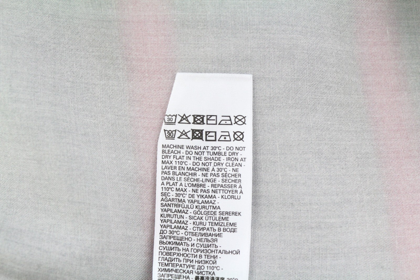 DIESEL S-Tucker-Stripe Men Shirt L RRP€150 Pattern Button Up Spread Logo Light