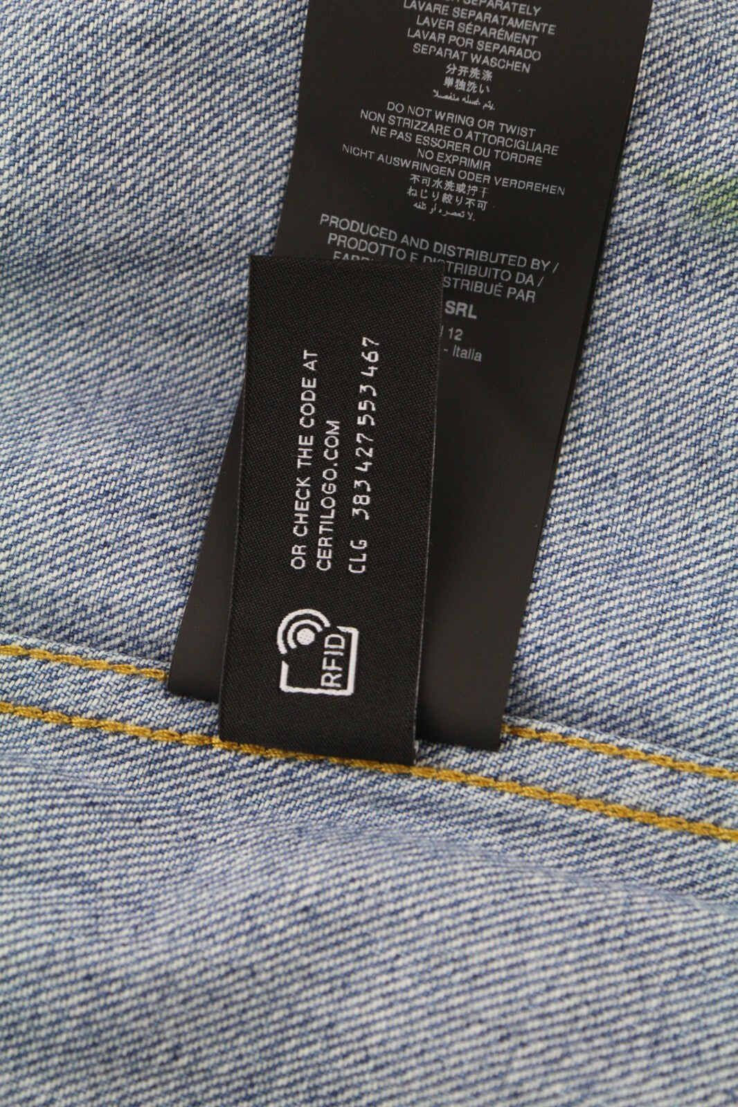 RRP€580 ALANUI Magic Journey Womens Skirt L Blue Green Tye-Dye Wrap  Mid