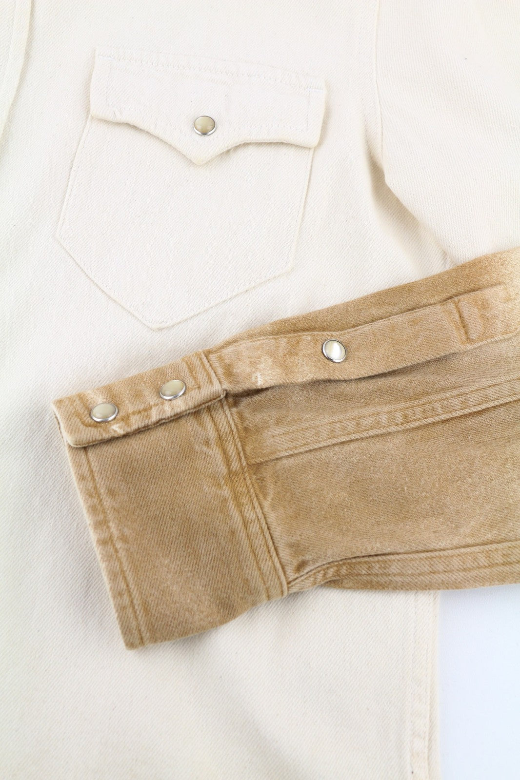 RRP€699 ALANUI Bright Hues Womens Shirt S Brown Cotton Unisex  Overshirt