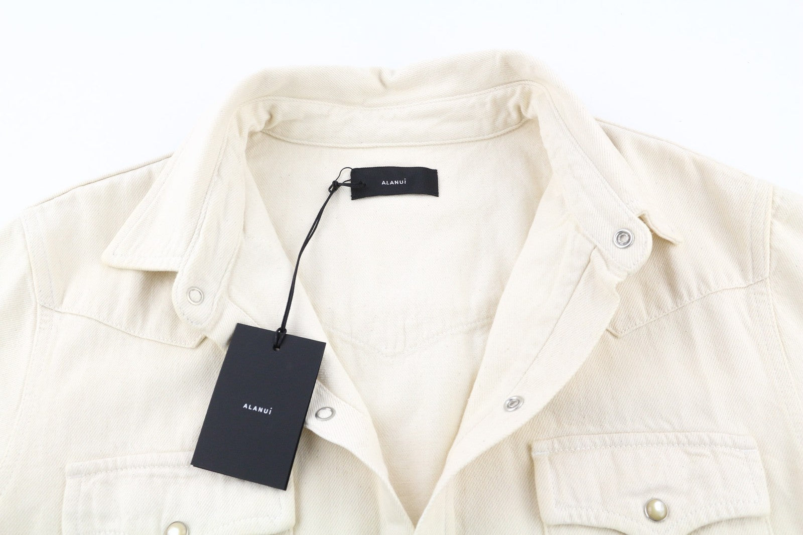 ALANUI Bright Hues Mens Shirt L Beige Brown Unisex  Overshirt RRP€699