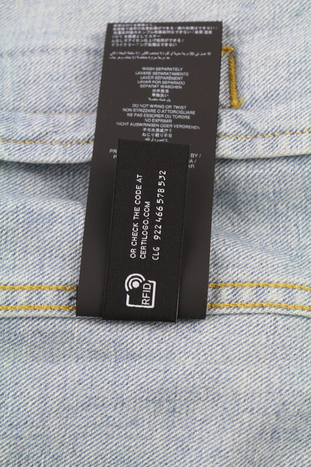 ALANUI Kerala Mens Blazer L Long Sleeve Blue  Cotton  Kimono RRP€699