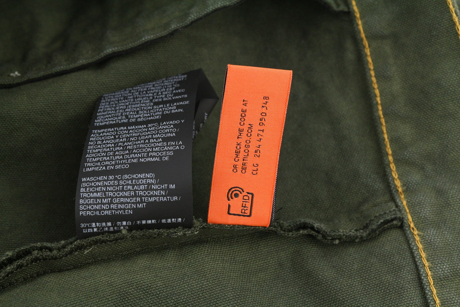 HERON PRESTON Mens Jacket L Green  Cotton Long Sleeve  RRP€565