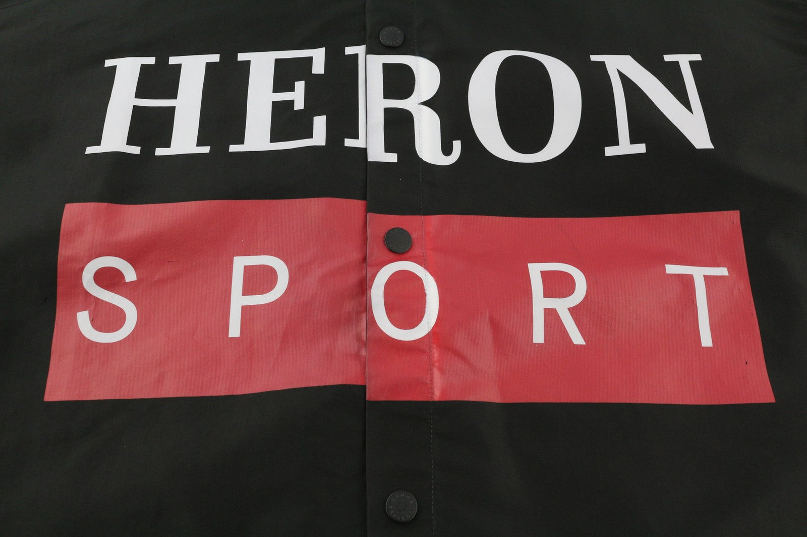 HERON PRESTON Mens Shirt L Black Short Sleeve Button-Up  Collared Snaps