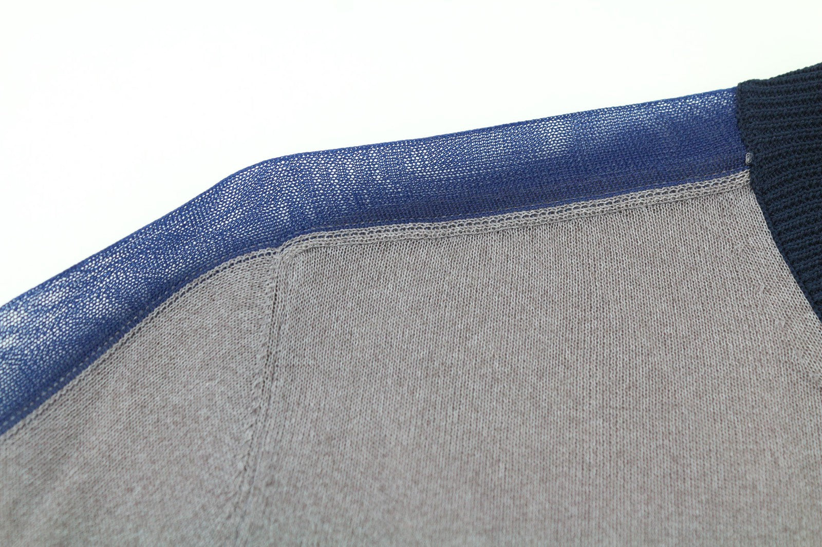 DSQUARED2 Womens Jumper M Navy Blue Grey Long Sleeve  Pullover