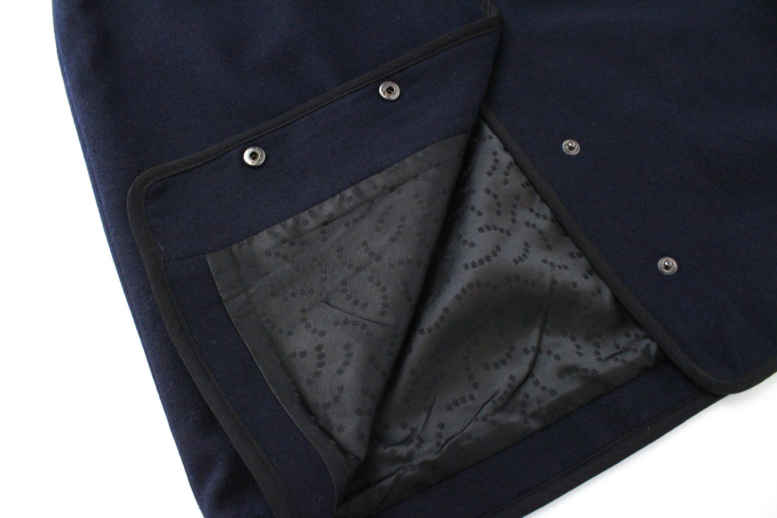 SCOTCH & SODA Women's Navy W31 Skirt Over Knee Pocketed Zipped Smart Style