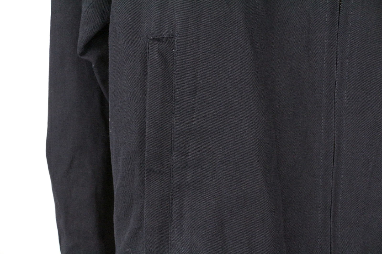 JOHN RICHMOND vyriška striukė, UK16, tamsiai mėlyna, vienaeilė, lininė medvilninė, ilgomis rankovėmis 