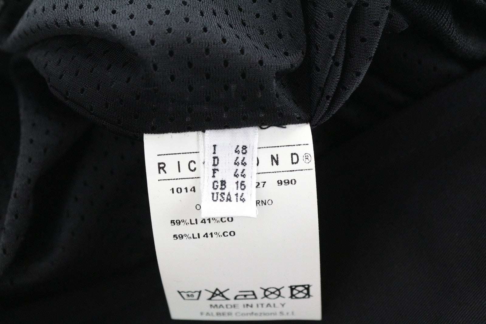 JOHN RICHMOND vyriška striukė, UK16, tamsiai mėlyna, vienaeilė, lininė medvilninė, ilgomis rankovėmis 