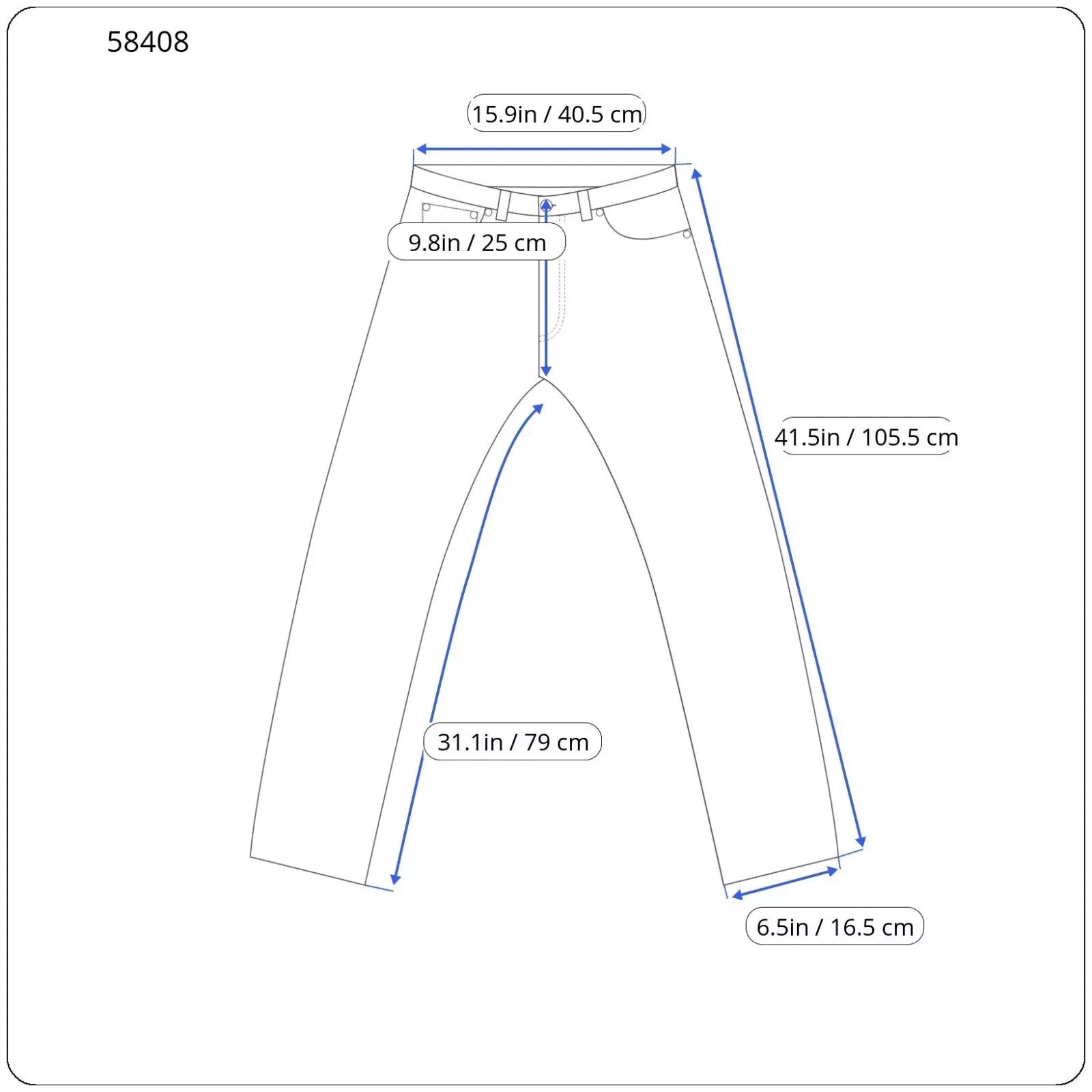 REPLAY Benni Mens W30 L32 Chino Hyperflex Blue Jeans Regular Stretch