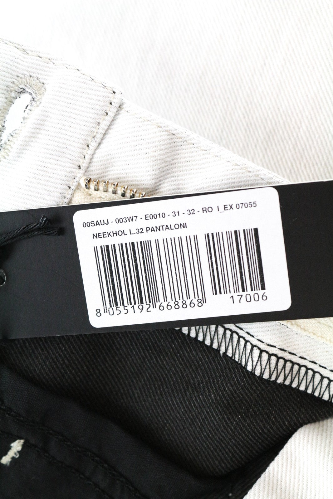 DIESEL Neekhol 003W7 Women's Jeans W31 L32 Denim Straight Fit Light Blue Stretch