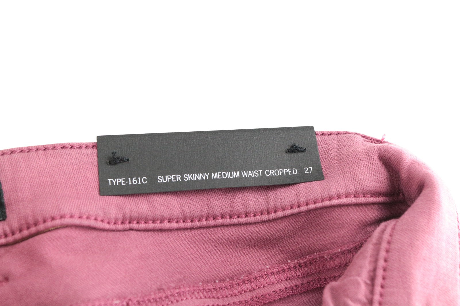 DIESEL BLACK GOLD Type-161C BG8LG Women's W27 Purple Skinny Fit Cropped Jeans