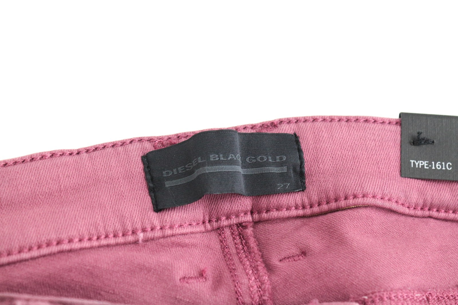 DIESEL BLACK GOLD Type-161C BG8LG Women's W27 Purple Skinny Fit Cropped Jeans