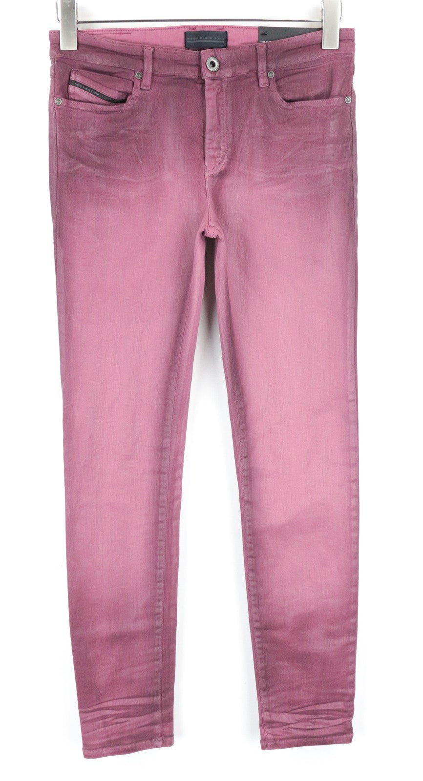 DIESEL BLACK GOLD Type-161C BG8LG Women's W29 Purple Skinny Cropped Fit Jeans