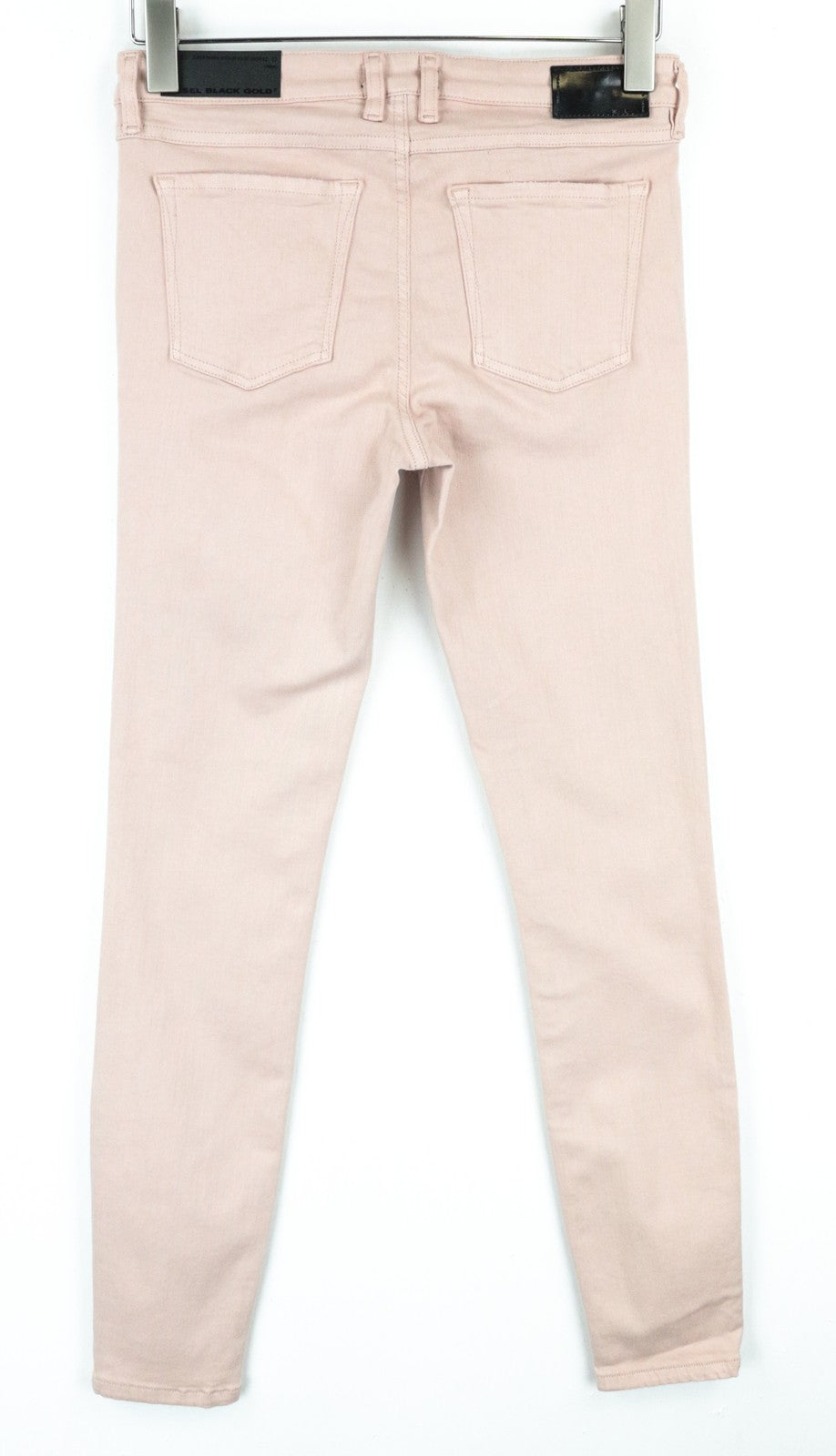 DIESEL BLACK GOLD Type-161C BG8M1 Women's W27 Pink Super Skinny Cropped Stretch