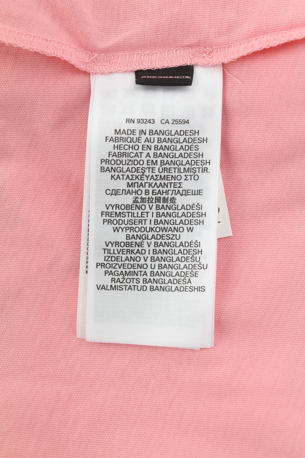 DIESEL D-Egor-New-Ita-Foil Women Dress M Pink Short Sleeve Tricot Casual Mini