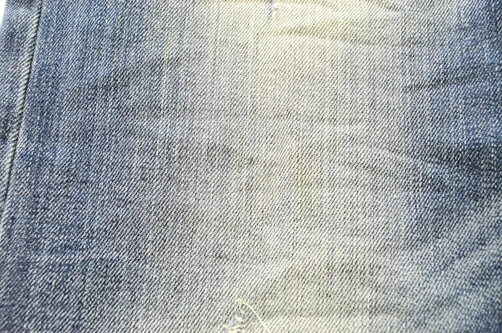 TAKESHY KUROSAWA W32 Mens Light Wash Ripped Slim  Cotton Jeans