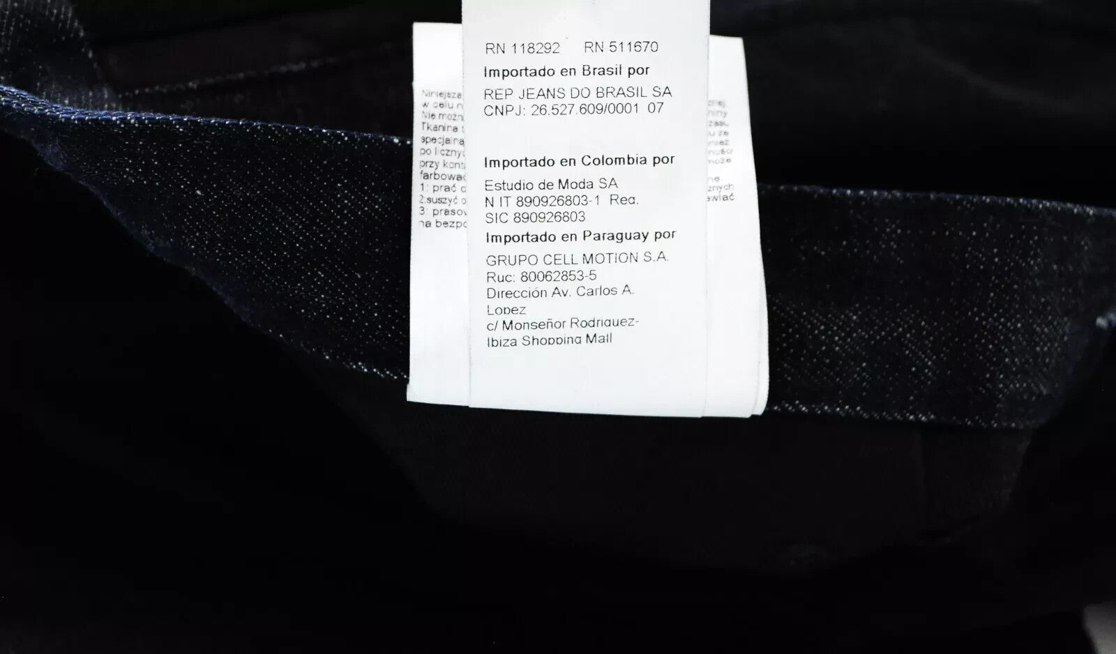 REPLAY Atelier Slim W34 L30 Mens`s Jeans Zip Pocket Black Blue Cotton Trousers