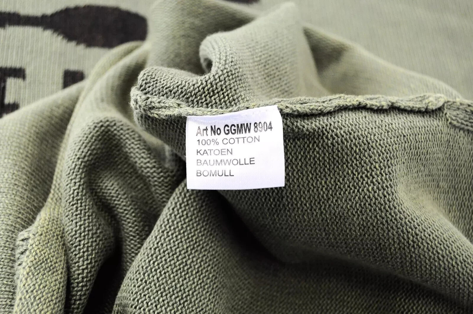 GOOD GENES XL Ivy Green Mens  Sweater Long Knit   Crew Jumper