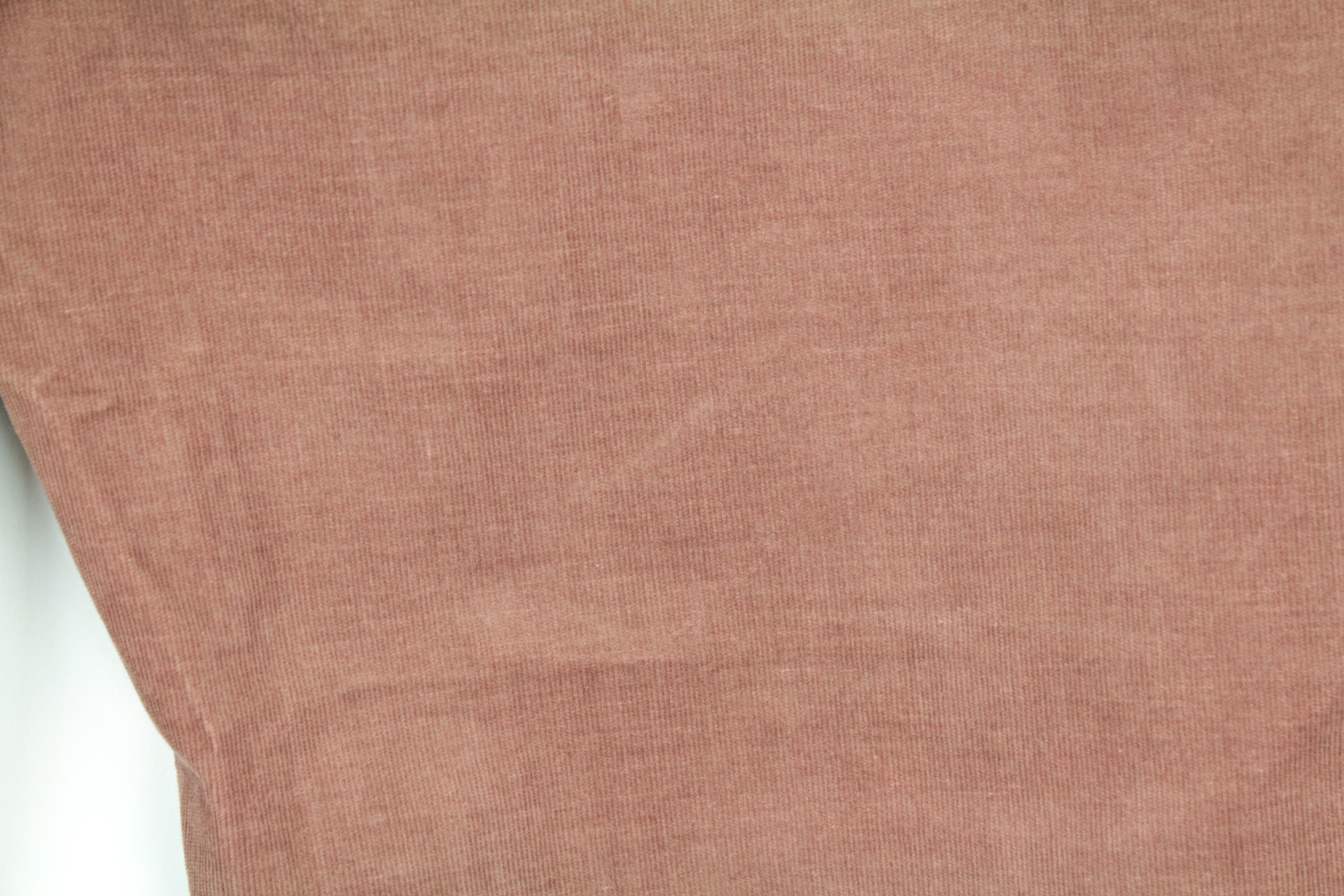 LOUNGE NINE Women's Trousers 42 Brown Corduroy Straight Cotton Pull-On Pants