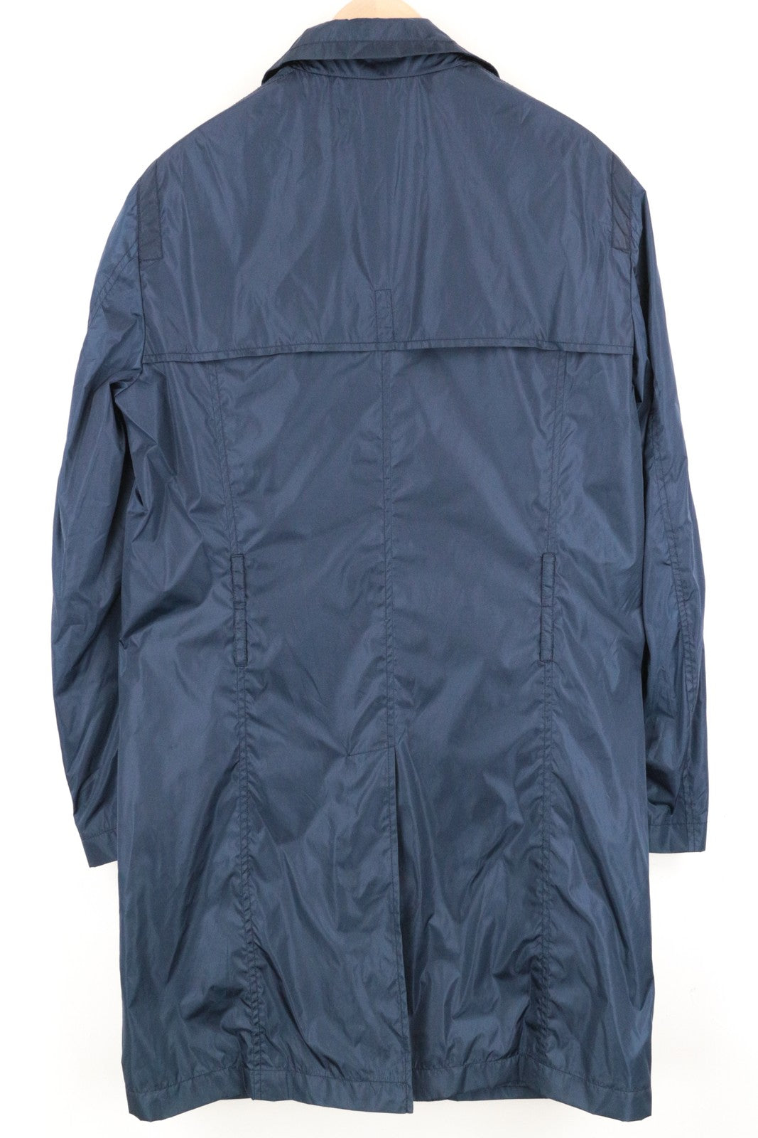 RICHMOND Men's Jacket 48 Blue Long Sleeve Lightweight Collared Single-Breasted