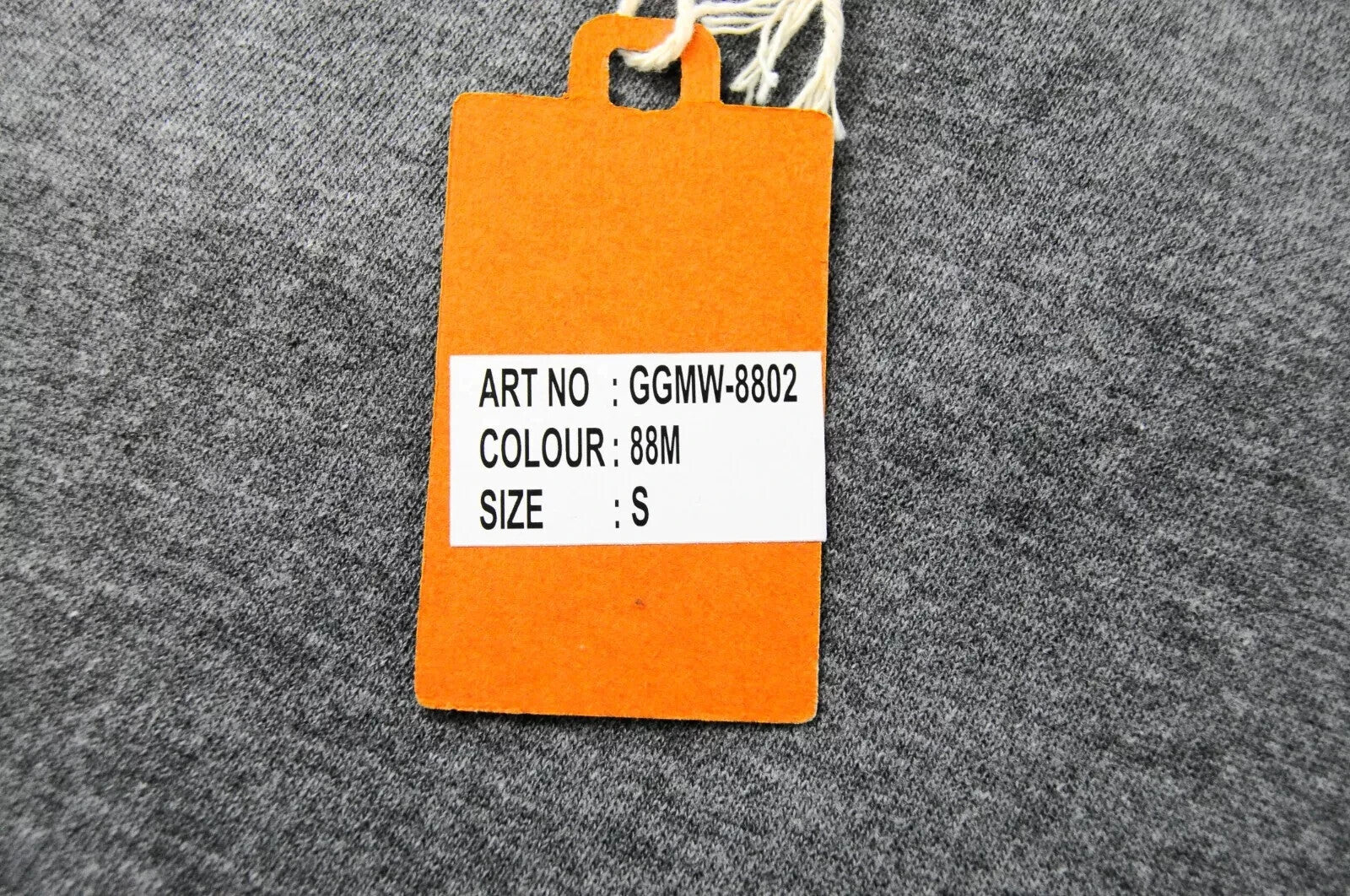 GOOD GENES S Mid-Grey Cotton Sweatshirt Crew Neck Embroidered Mens