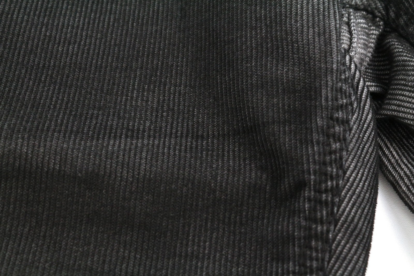 RICHMOND Men's Trousers 48 Grey Corduroy Cotton Slim Fit Casual Stretch Style