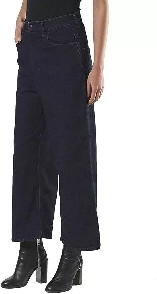 DIESEL Ary 084CG Women's Jeans W26 L30 High Waist Stretch Straight Blue Cotton