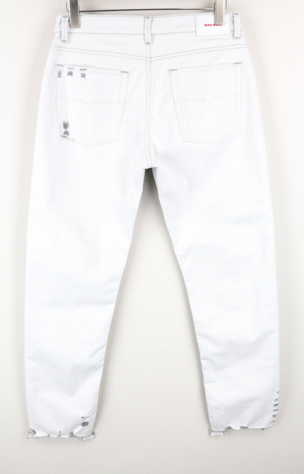 DIESEL Neekhol 003W7 Women's Jeans W30 L32 Blue Straight Fit Stretch Light Denim