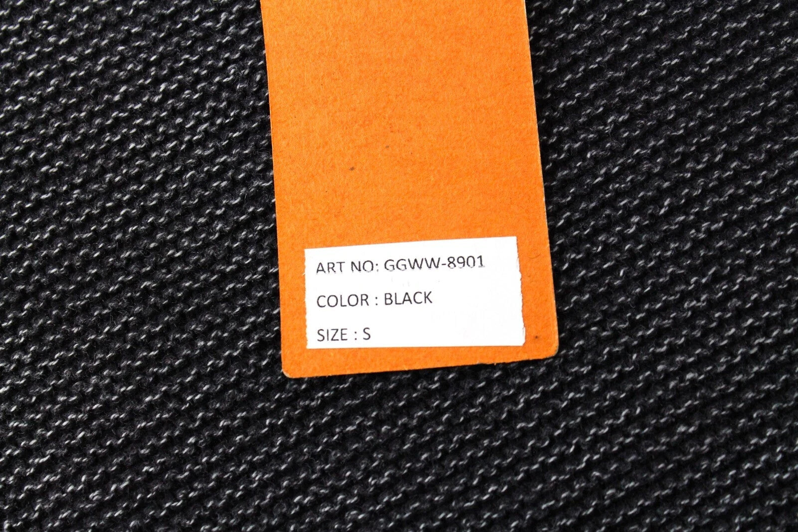 GOOD GENES Womens Sweatshirt S Slim Melange Crew Neck  Knit-Look Top