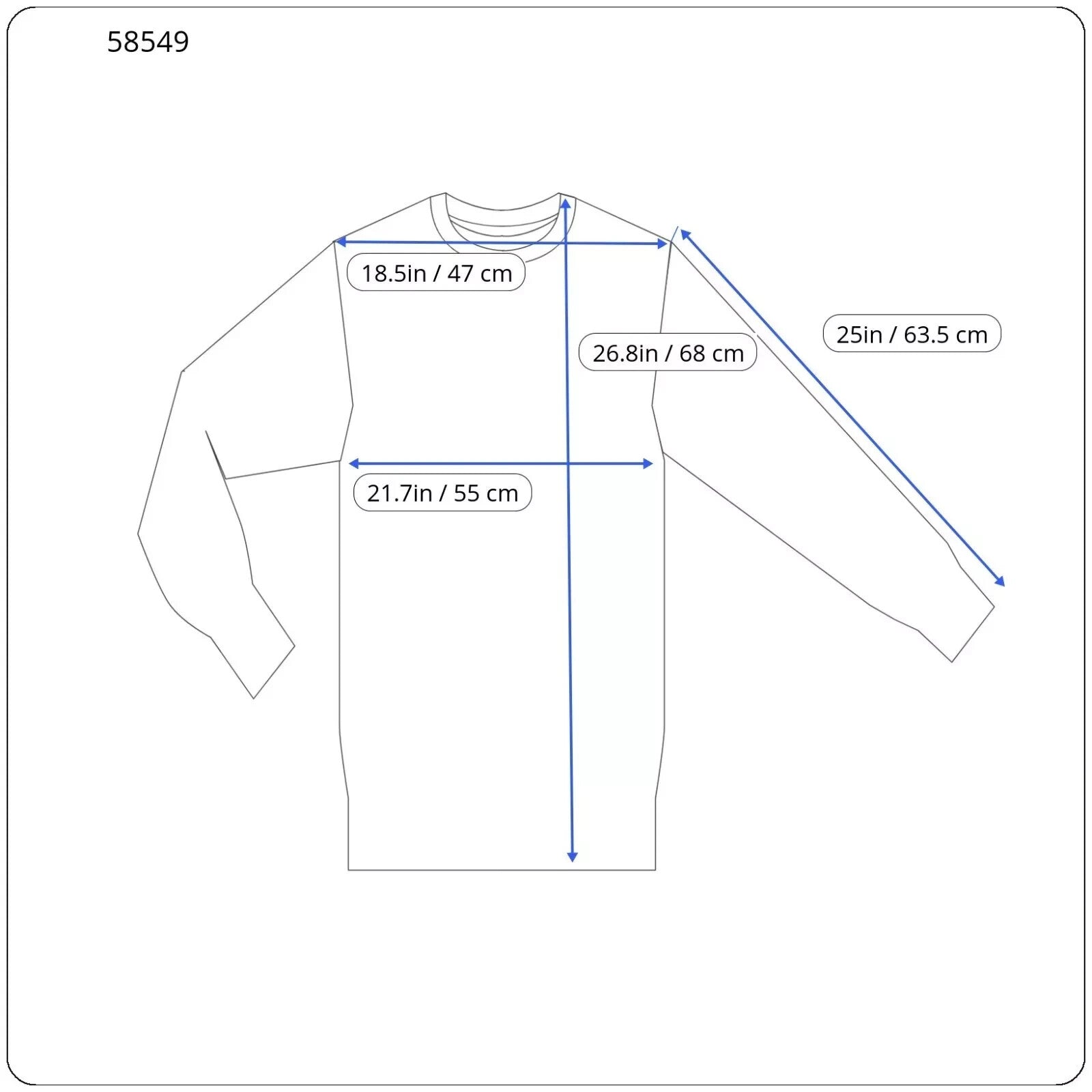 GOOD GENES M Mens`s Sweatshirt Crew Neck Embroidered Mid-Grey Cotton Melange