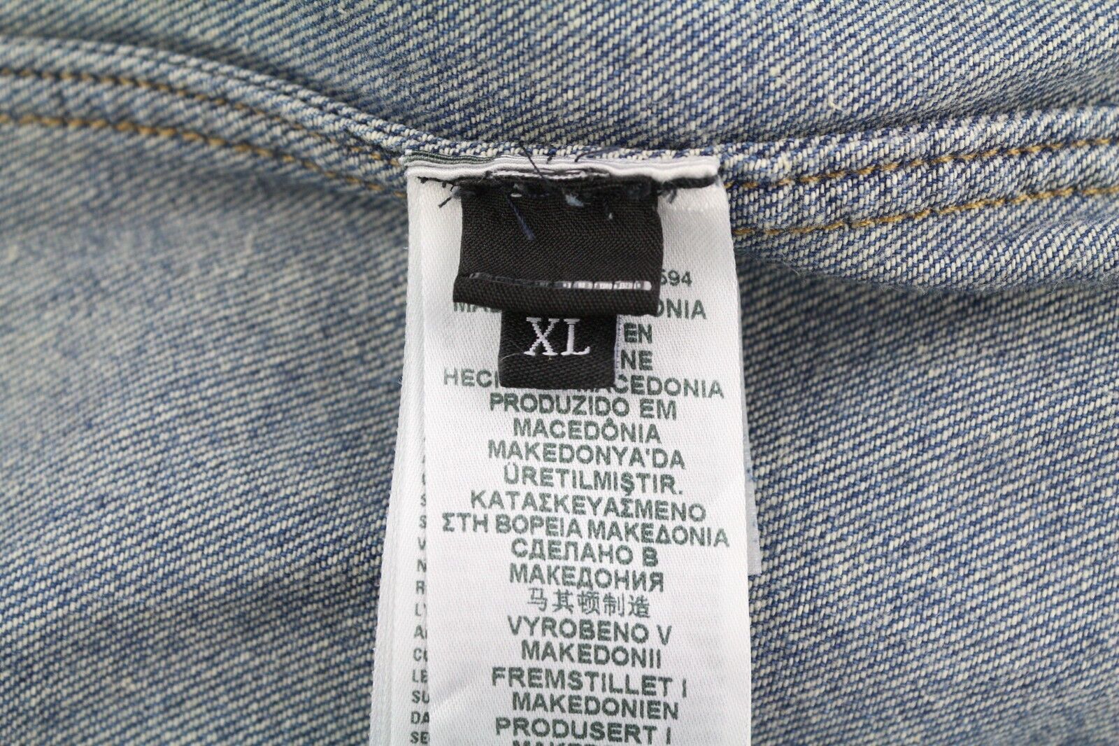 DIESEL D-Milly-Sp Mens Shirt XL RRP€195  Snap Buttons Spread Neck  Blue