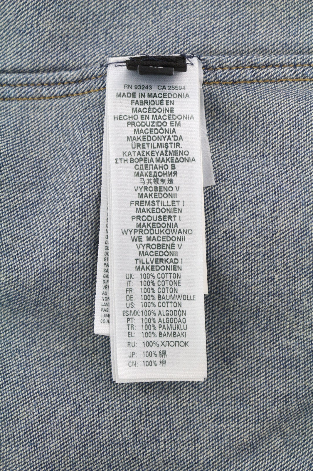 DIESEL D-Milly-Sp Mens Shirt XL RRP€195  Snap Buttons Spread Neck  Blue